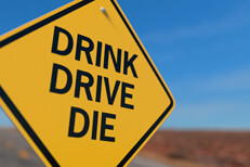 Yellow road sign reading Drink Drive Die free drunk driving image
