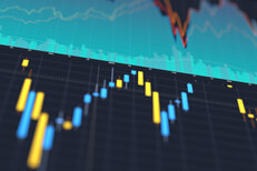 Stock price charts showing volatility of stock prices over time