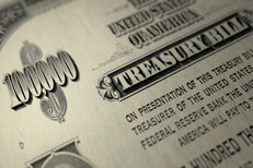 Old Treasury bill from the U.S. Government